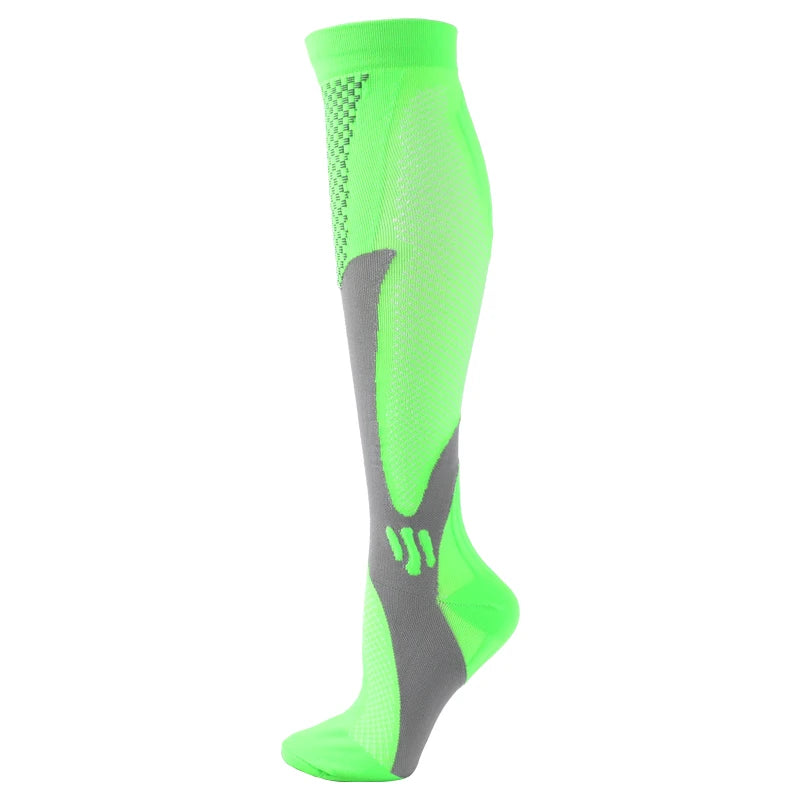 Athletic Compression Crew Socks for Men