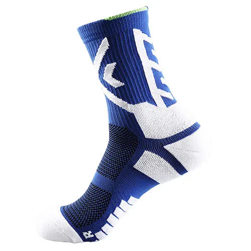 Knee-High Compression Socks for Basketball and Cycling Enthusiasts