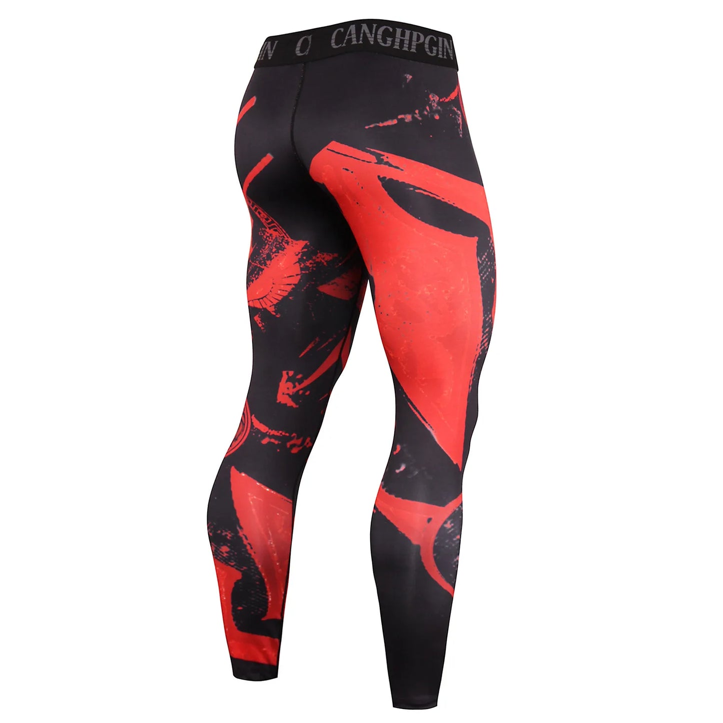 Men's Running Leggings Sportswear Quick Dry Gym Fitness Tights Workout Training