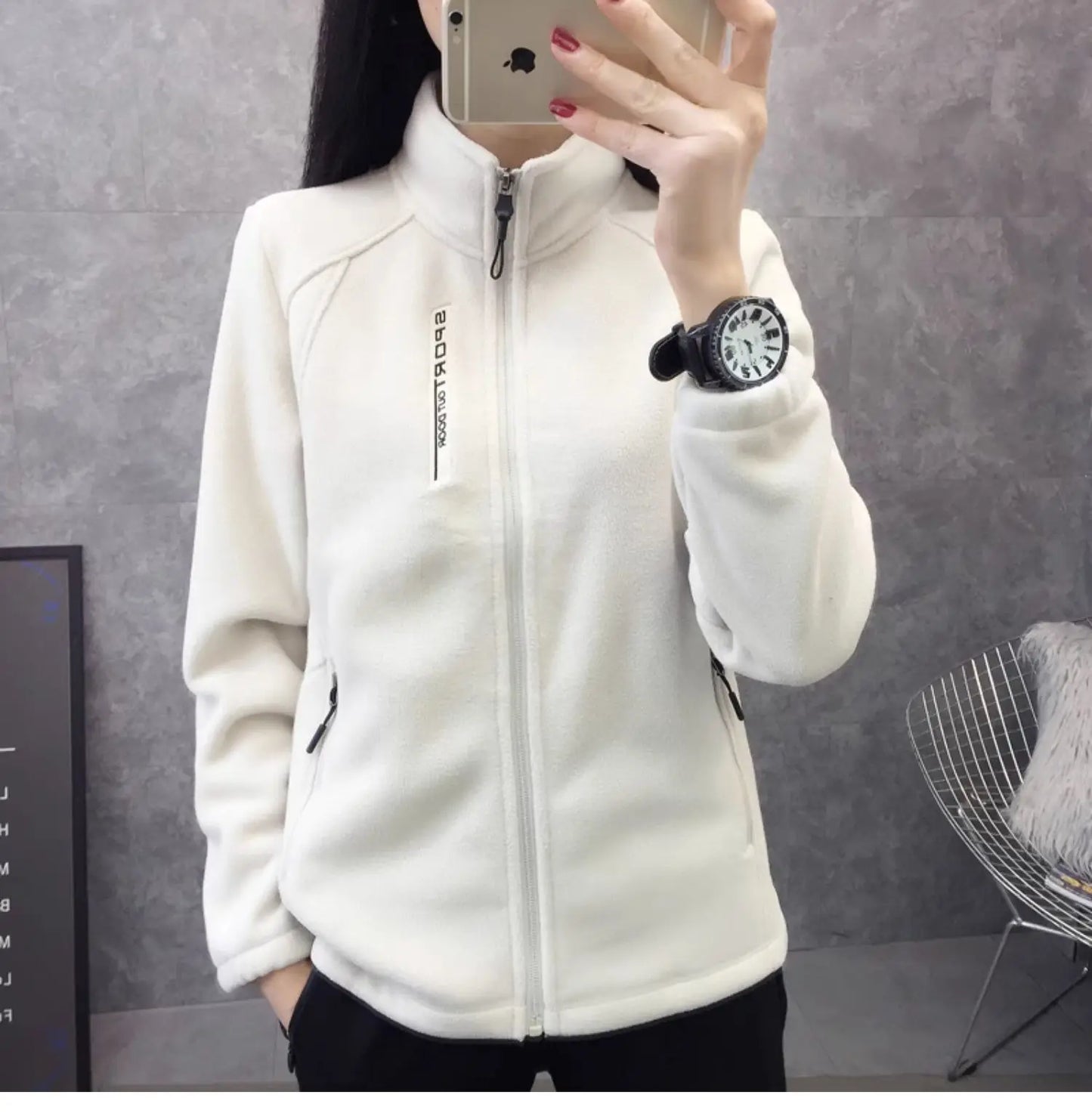 Coats for Women Winter Spring Warm Casual Outdoor Sportswear Hiking Jogging Yoga Lady