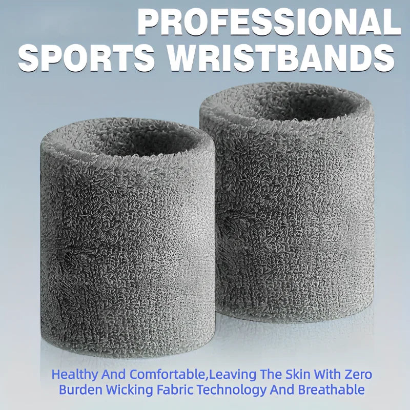 8×10CM Towel Sports Wristbands Tennis Sweat Bands Wrist Guard