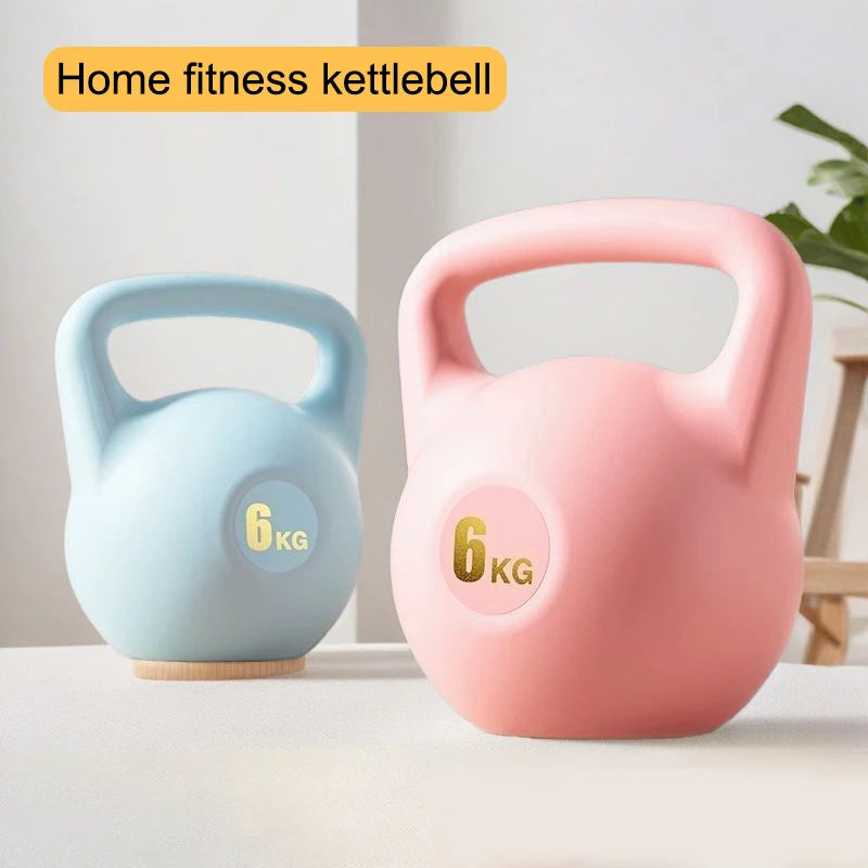 2/4/6/8kg Water Injection Kettlebell Yoga Fitness Exercise Soft Kettlebell