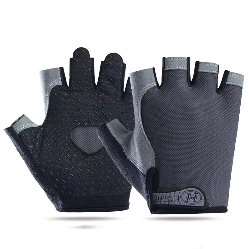 Gloves for Women Breathable Bike Half Finger Gloves Summer Fitness Cycling Sports Gloves