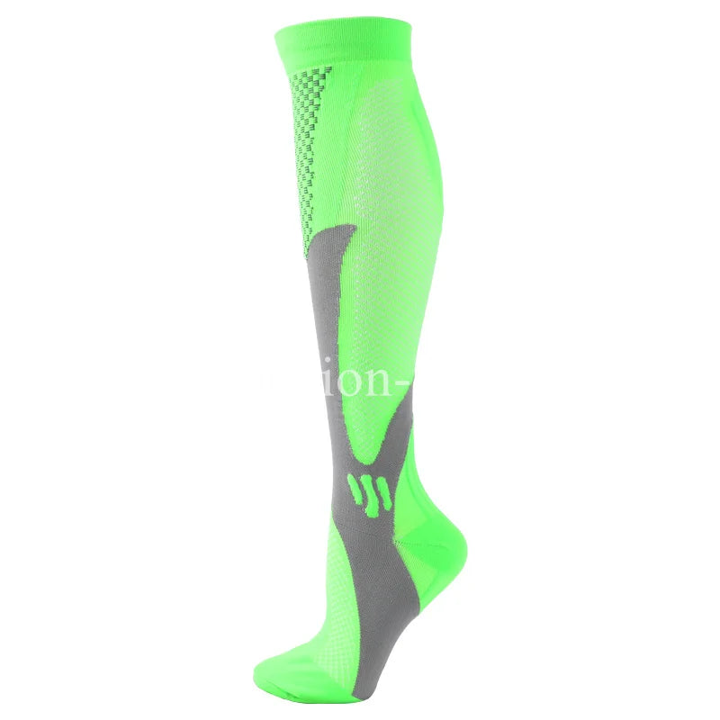 Athletic Compression Crew Socks for Men