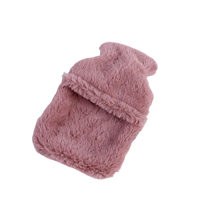 Winter Warm Heat Hand Warmer Stress Pain Relief Therapy Hot Water Bottle Bag Soft Rabbit Hand Warming Bag