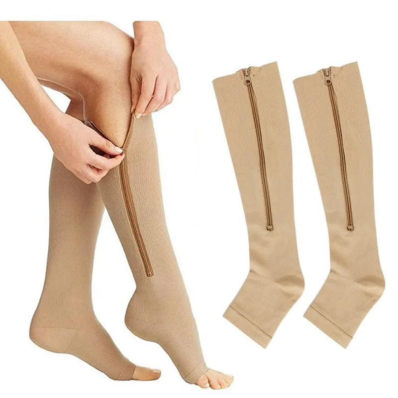 Compression Socks Women Men Pain Relief Stretchy Stockings Compression Sports Socks