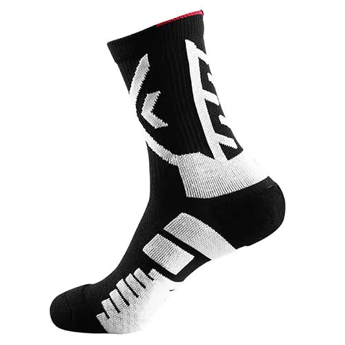 Knee-High Compression Socks for Basketball and Cycling Enthusiasts