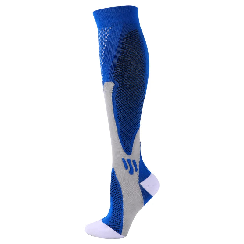 Athletic Compression Crew Socks for Men