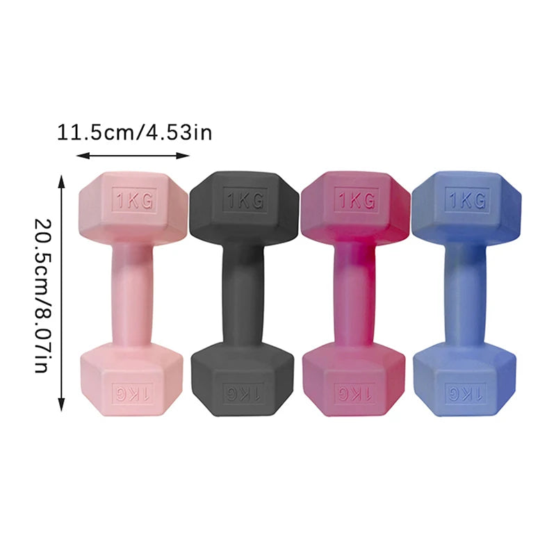 Dumbbell Fitness Equipment Stable Durable Dumbbell 1.5kg Weight Bodybuilding