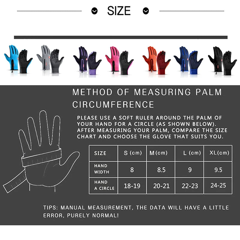 Hot Winter Gloves For Women Touchscreen Warm Outdoor