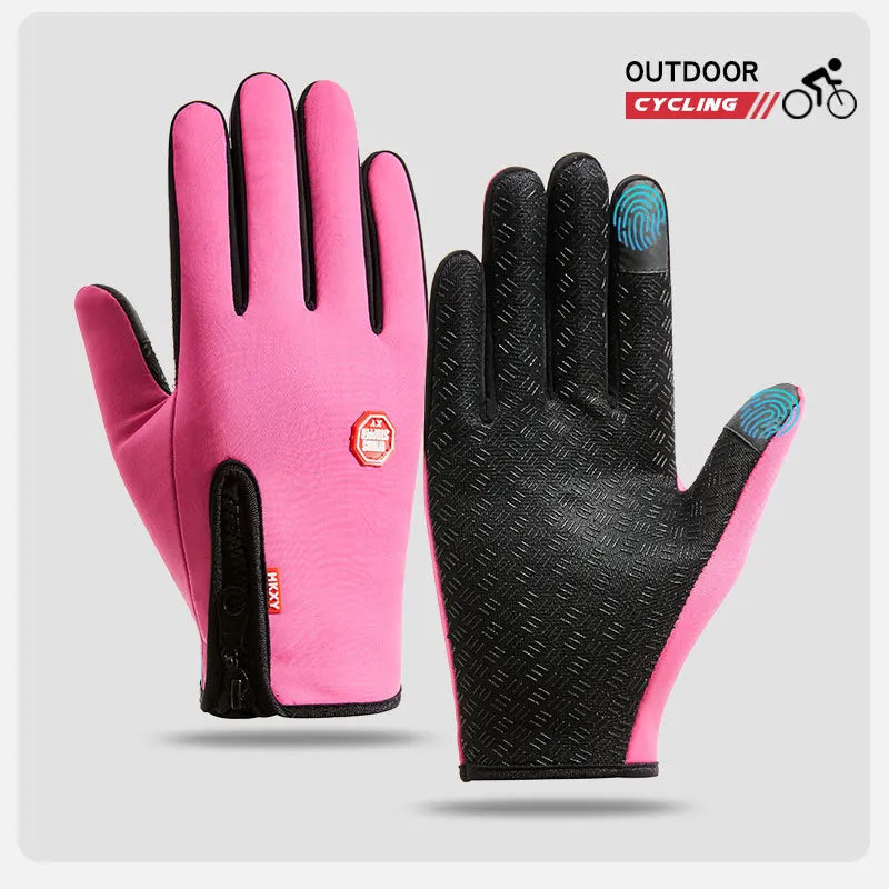 Ultimate Winter Cycling Gloves with Touchscreen Technology for Men and Women - Perfect for Outdoor Adventures!