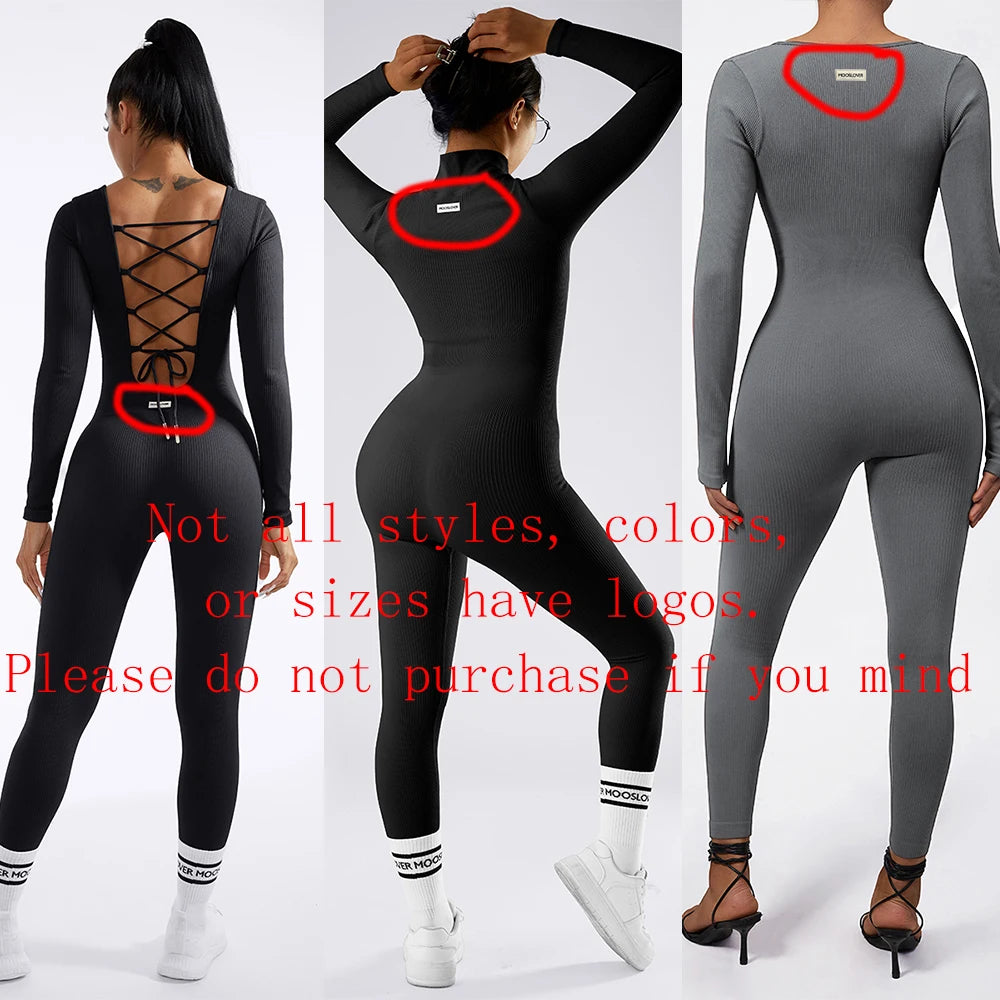 Slim Jumpsuit For Women‘s Clothing Zipper Casual Brown Fitness Rompers Autumn 2024 Playsuit Activity Streetwear Overall