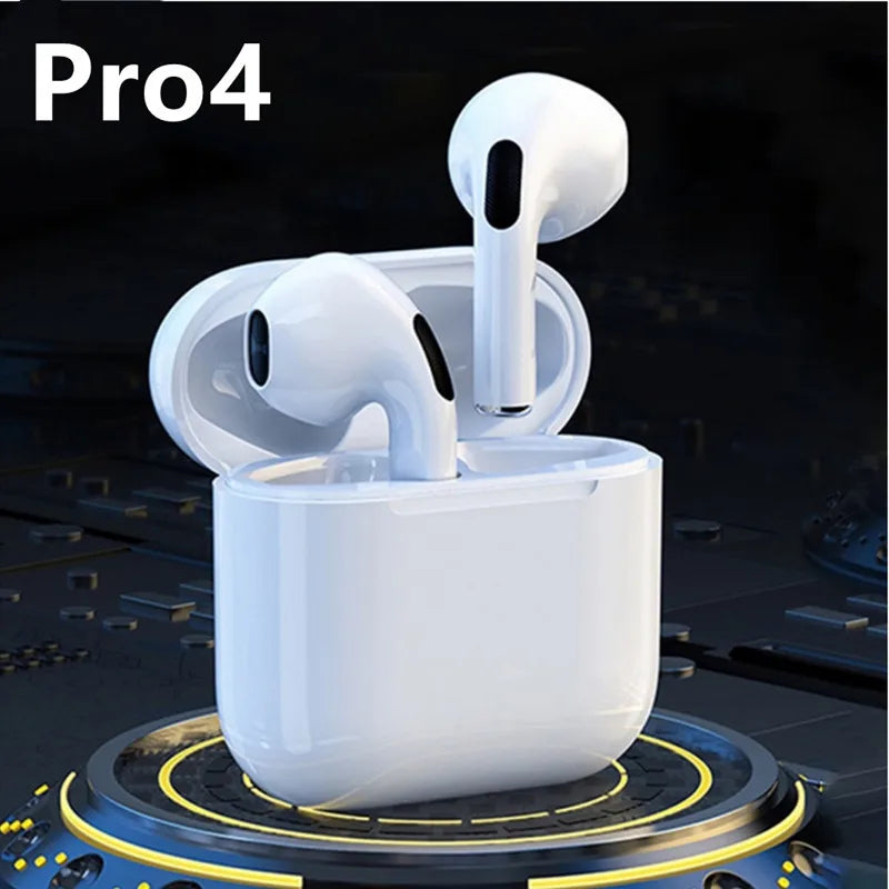 Wireless Headphones Earphone Bluetooth Waterproof Headset with Mic for Xiaomi iPhone Pro4 Earbuds