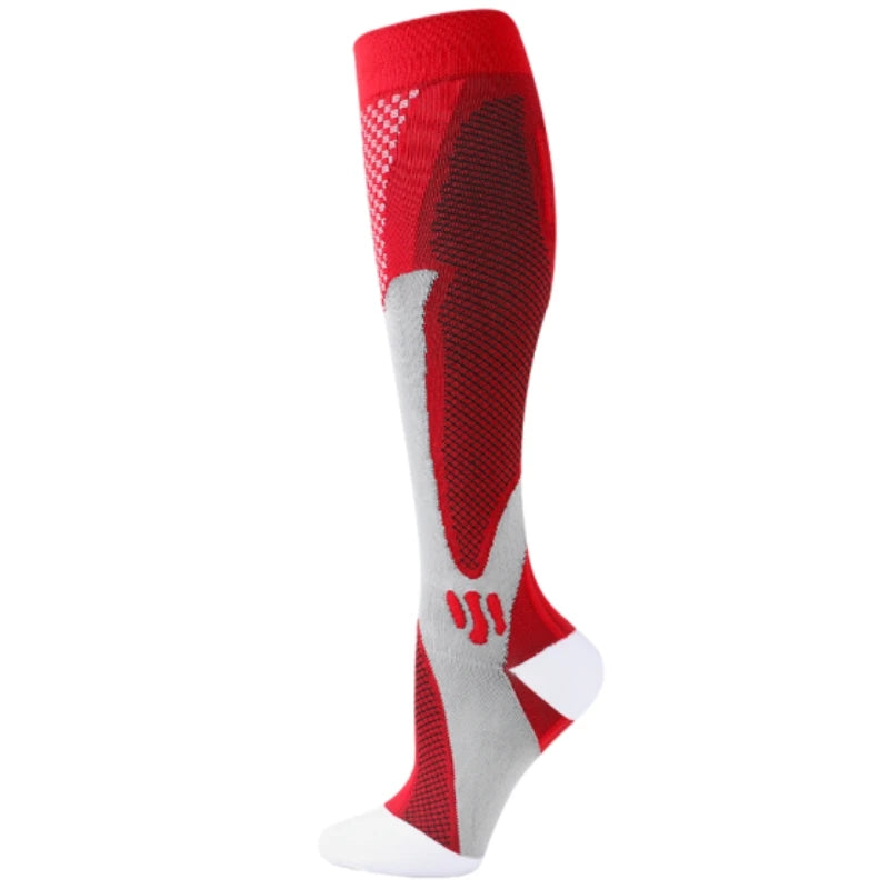 Athletic Compression Crew Socks for Men