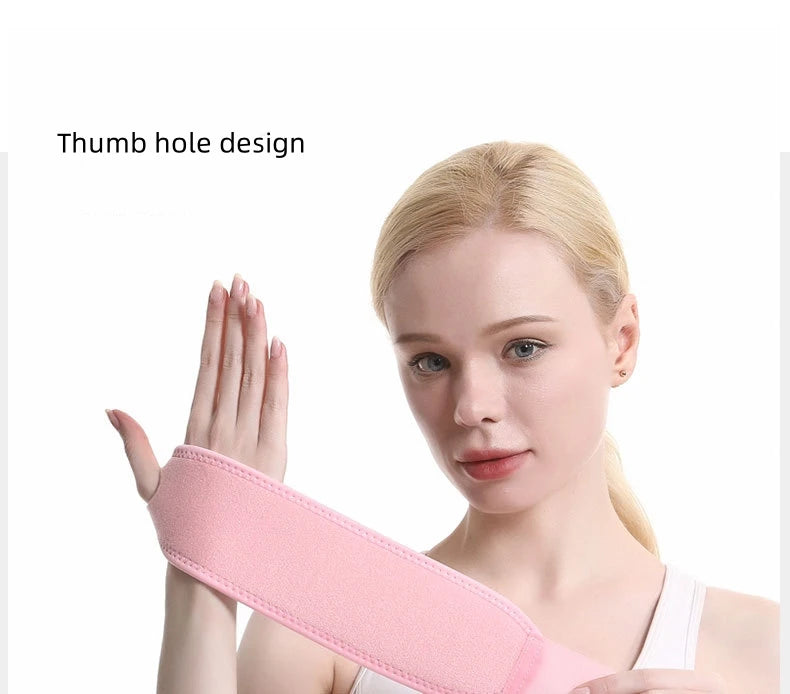 Wrist Guard Band Brace Support Carpal Tunnel Sprains Strain Gym Strap Sports Pain Relief Wrap Bandage Protective Gear