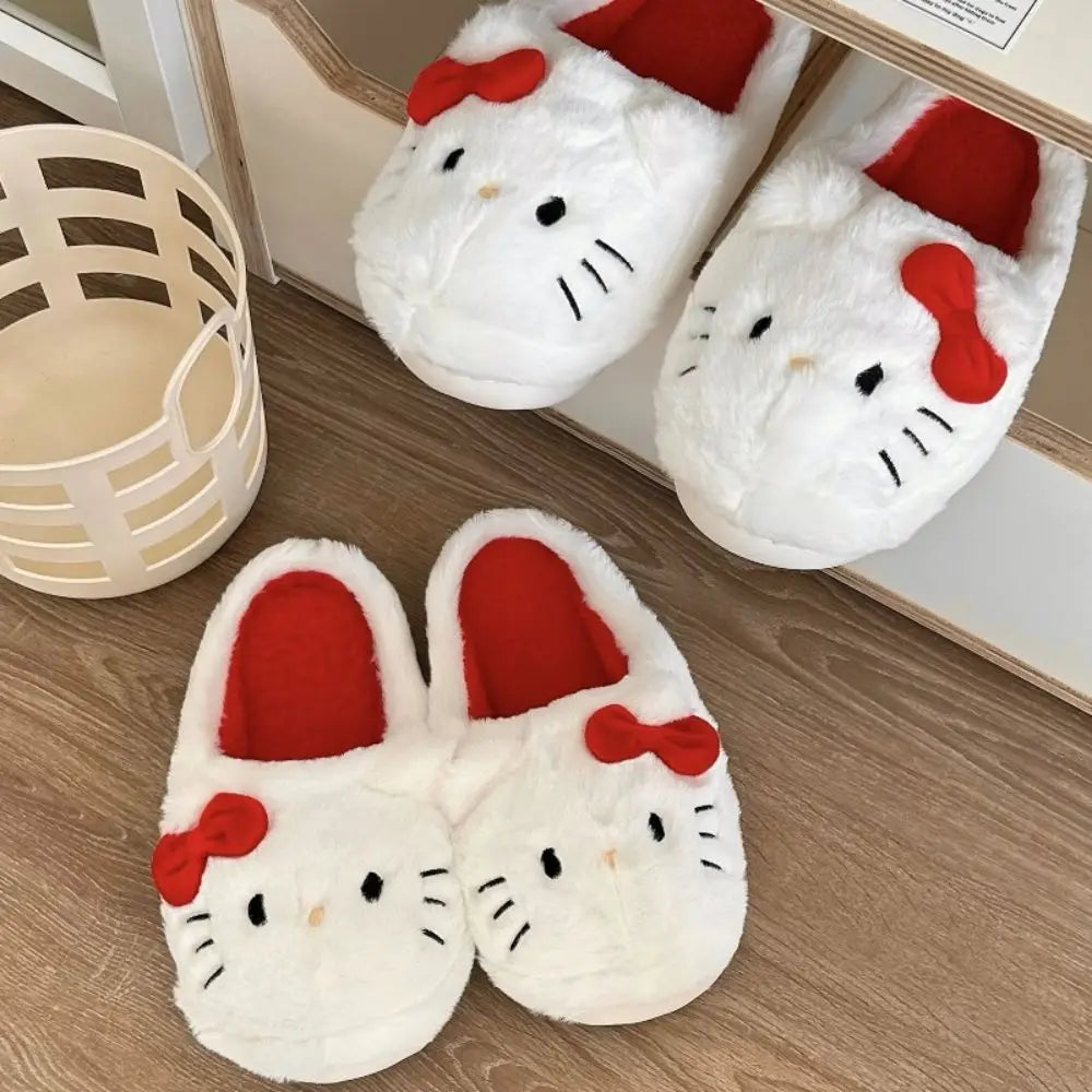 Autumn Winter Bedroom Soft Padded Plush Bedroom Adult Shoes Girls