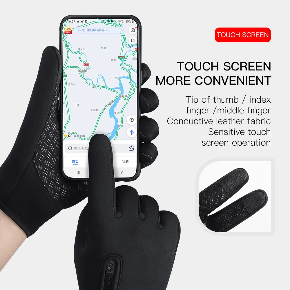 Hot Winter Gloves For Women Touchscreen Warm Outdoor