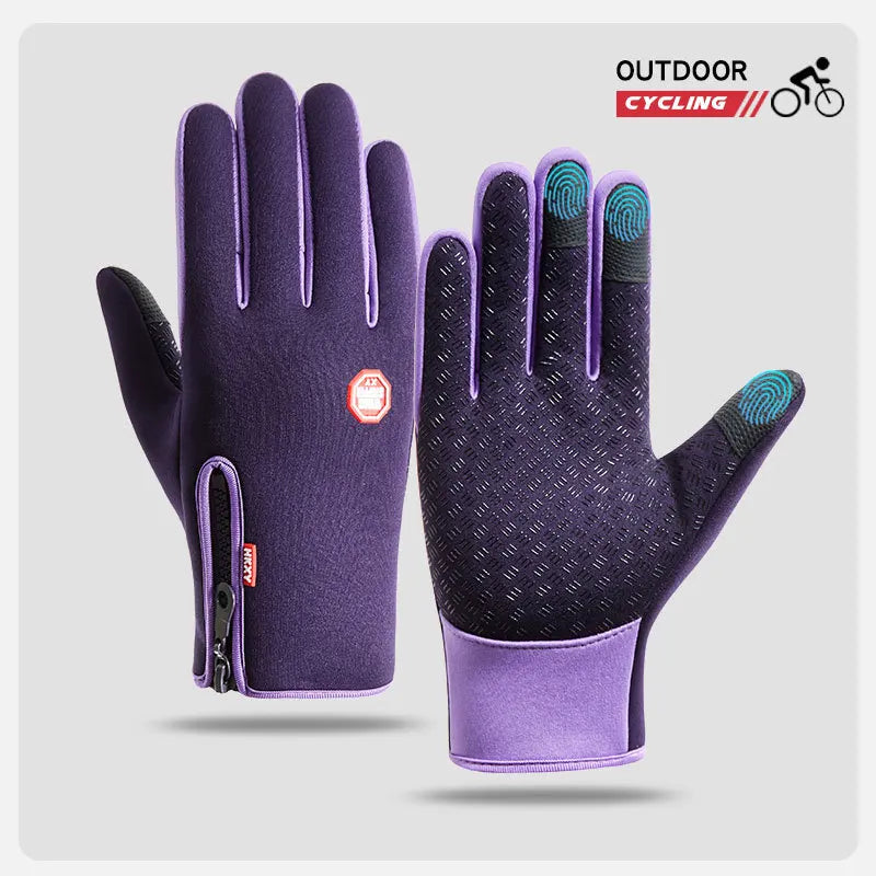 Ultimate Winter Cycling Gloves with Touchscreen Technology for Men and Women - Perfect for Outdoor Adventures!