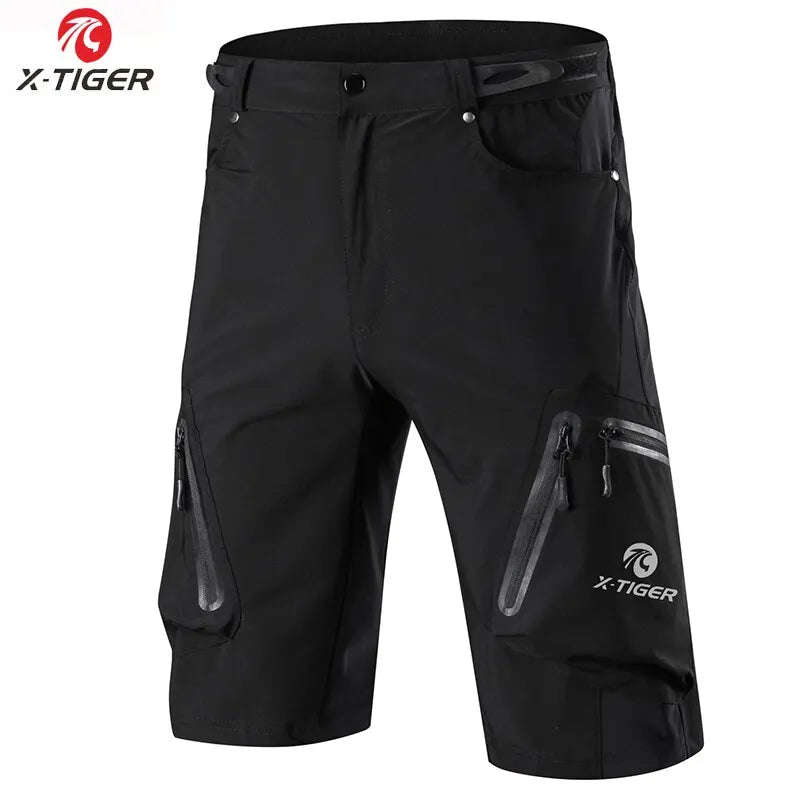 Mountain Bike Shorts Multi-Pockets Breathable Loose Riding Road MTB Shorts