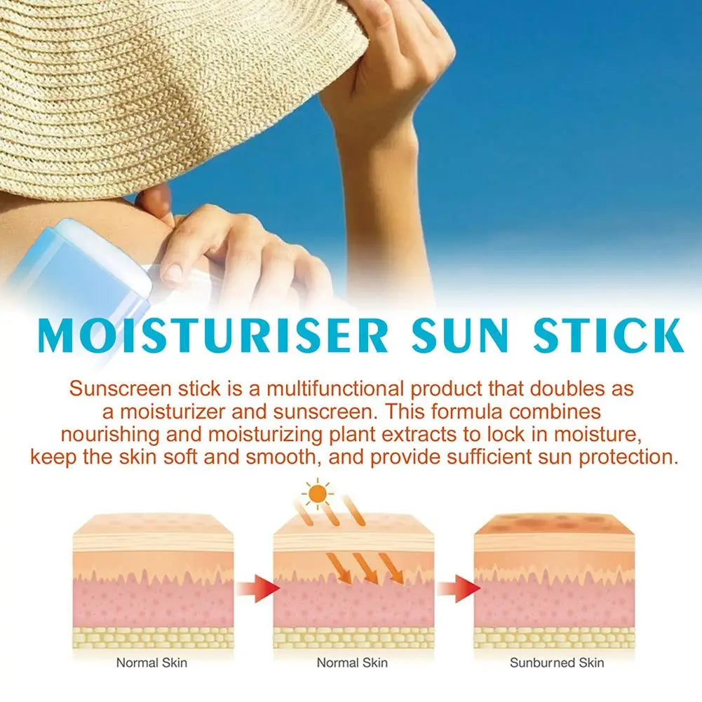 Sunscreen cream Stick SPF 50+ UV Protective Anti Oxidant sun block Isolation cream Lightweight Korea for All Skin Type