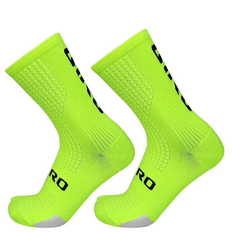 compression Cycling Socks Compression Breathable Mountain Bike Racing Socks Winter