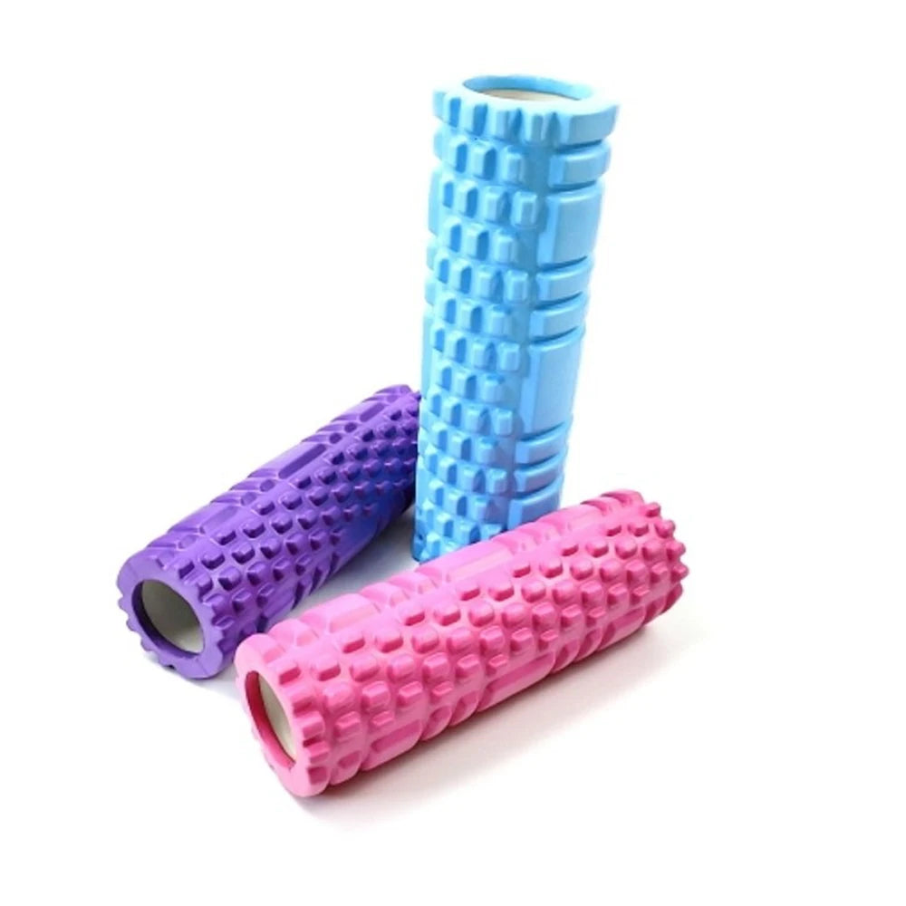 30cm Yoga Column Gym Fitness Pilates Foam Roller Exercise Back Massage Roller Yoga Brick