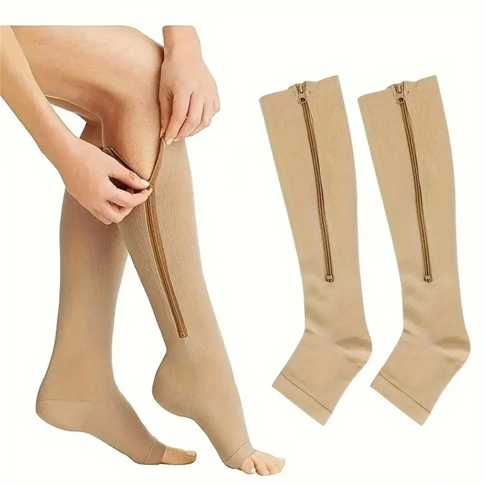 Compression Socks for Women & Men, Stocking to Improves Blood Circulation, Relieves Pain & Swelling 1Pair